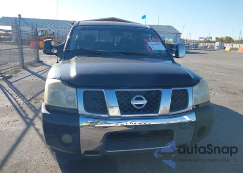 2004 Nissan Titan Le z USA, uszkodzony, nr VIN 1N6AA07A24N551312